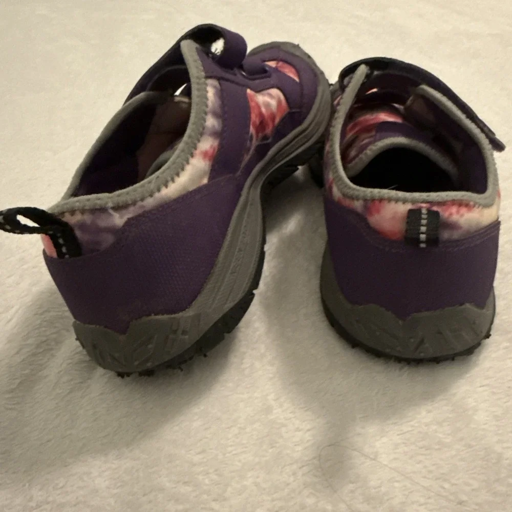 Keen Speed Hound Water Hike Shoes Youth Size 4 Girls Pink Purple Rubber Sole
